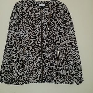 Calvin Klein Plus Size Bomber Jacket